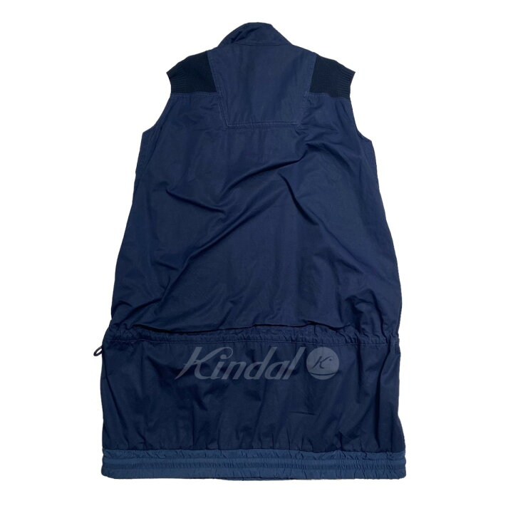 楽天市場】【中古】sacai ノースリーブワンピース／17 03004 ネイビー 