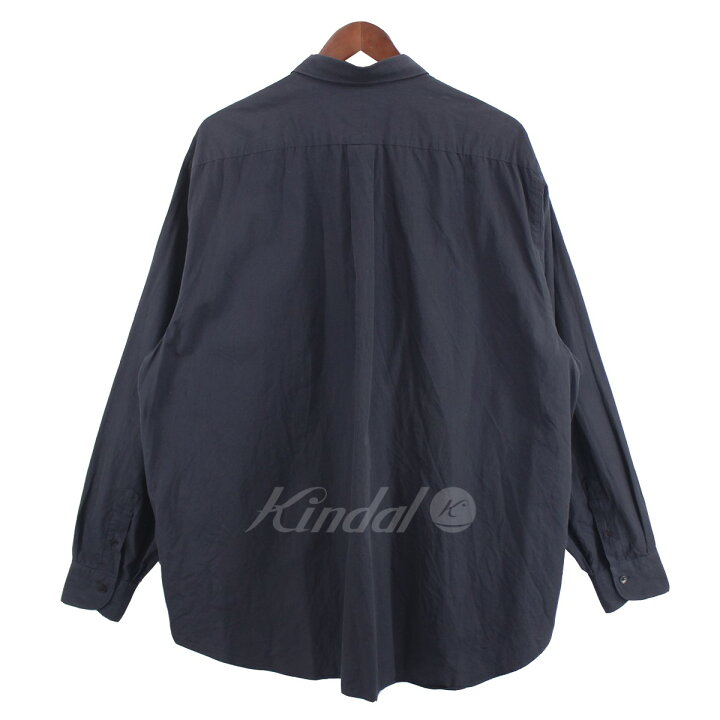 楽天市場】【中古】COMOLI 23SS コモリシャツ ネイビー サイズ：3 
