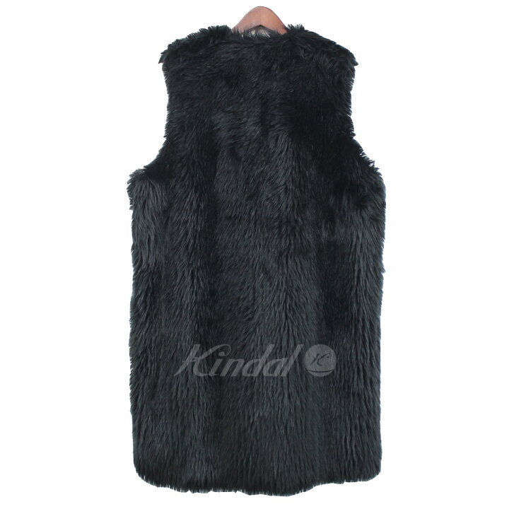 楽天市場】【中古】BLACK COMME des GARCONS23AW LONG FAUX FUR VEST  