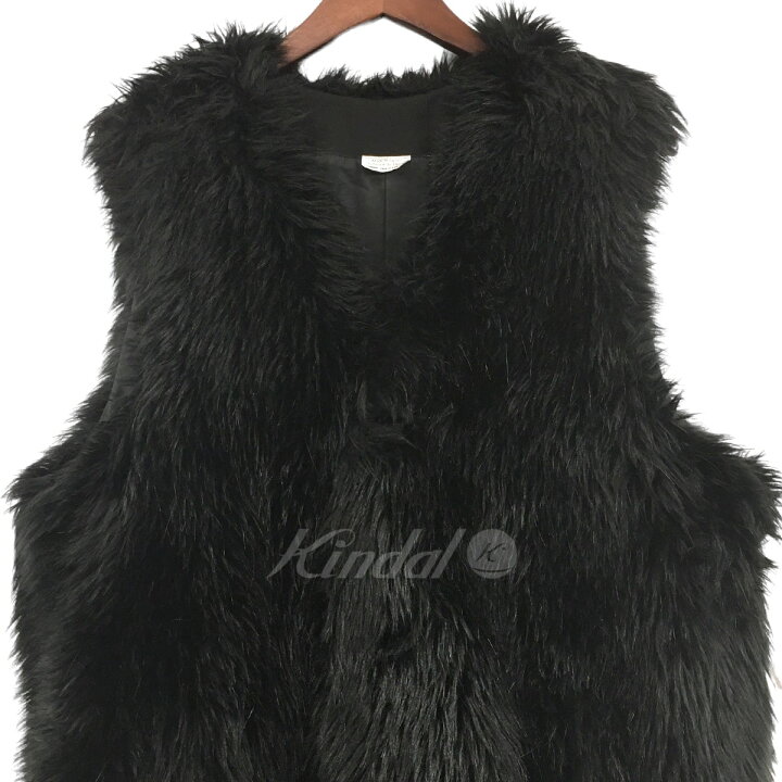 楽天市場】【中古】BLACK COMME des GARCONS23AW LONG FAUX FUR VEST  