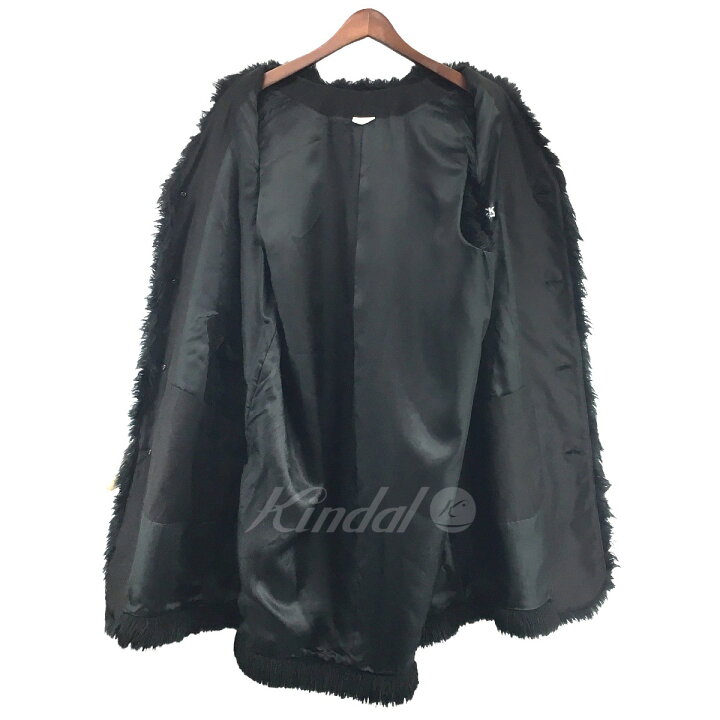 楽天市場】【中古】BLACK COMME des GARCONS23AW LONG FAUX FUR VEST  