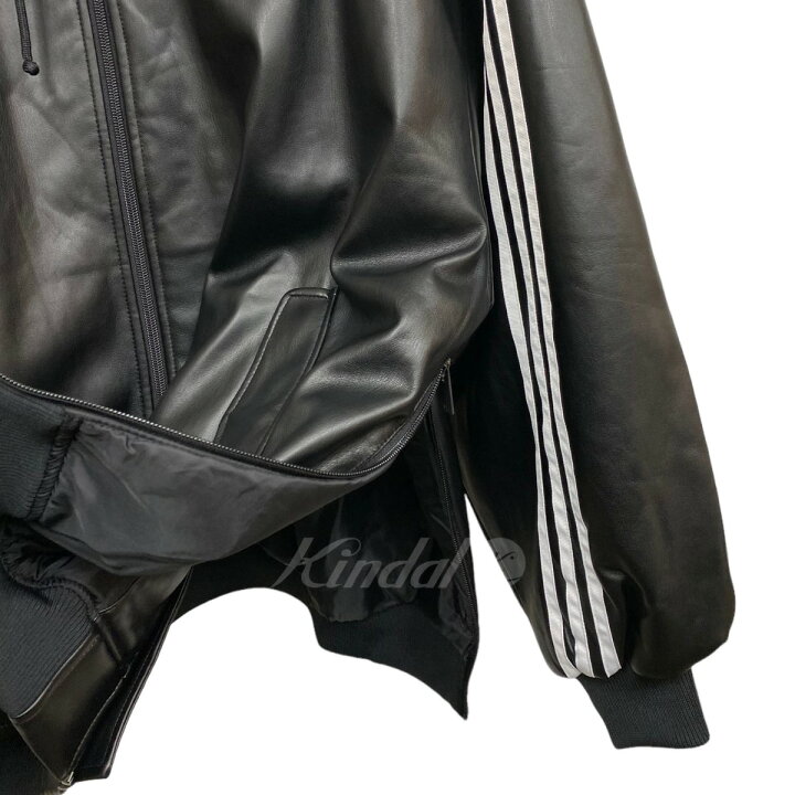 楽天市場】【中古】adidas 23AW ADILENIUM W FAUX LEATHER JK合皮 