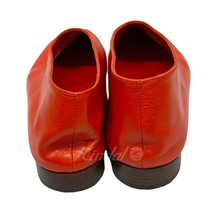 楽天市場】【中古】MARTINIANO フラットシューズ EUA 5612 B レッド 