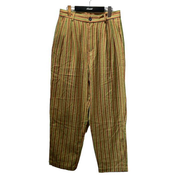楽天市場】【中古】FRANK LEDER ストライプパンツ 0833010 イエロー 