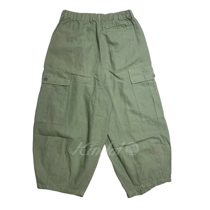 nest Robe ネストローブコットンリネン石目カーゴパンツ - ワーク  