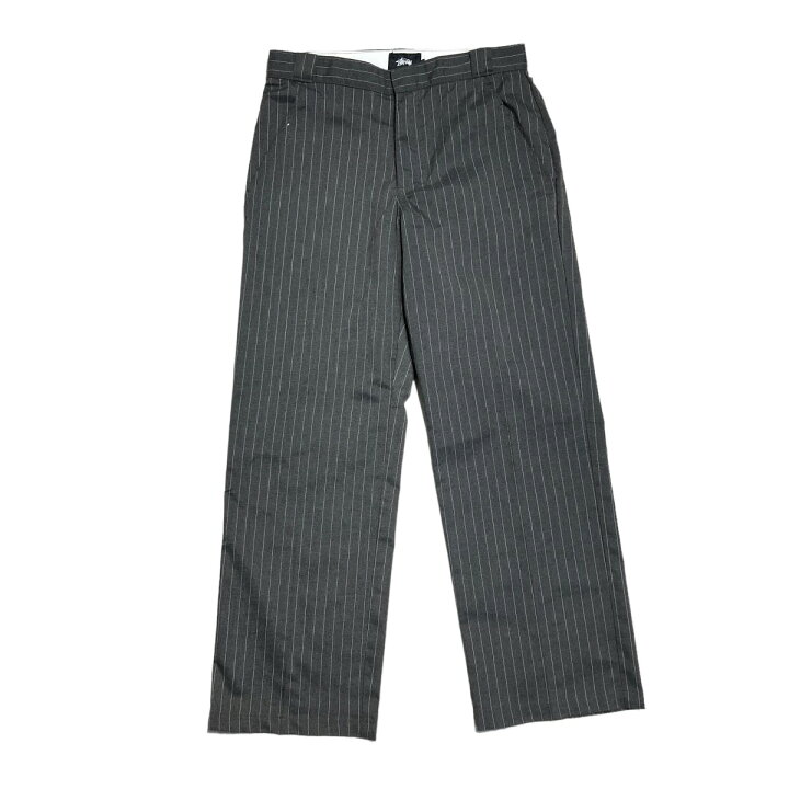 楽天市場】【中古】Stussy ストライプストレートパンツ スラックス  