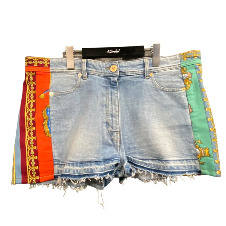 楽天市場】【中古】VERSACEロイヤルリベリオンデニムショーツ ライト  