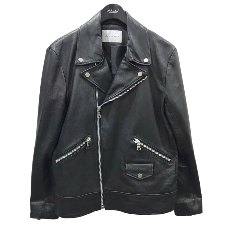 楽天市場】【中古】Adam et Rope ダブルライダースジャケット GML-1707 
