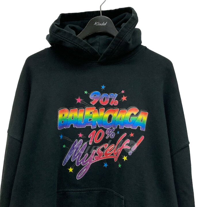 楽天市場】【中古】BALENCIAGA22AW｢90／10 hoodie｣ ダメージ加工 