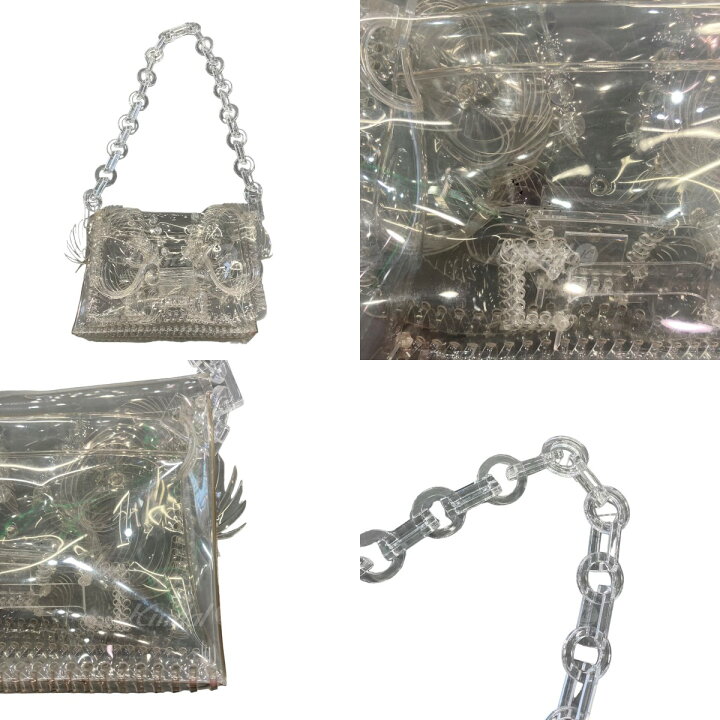 楽天市場】【中古】mame kurogouchi 「mini chain bag」 PVCショルダー 