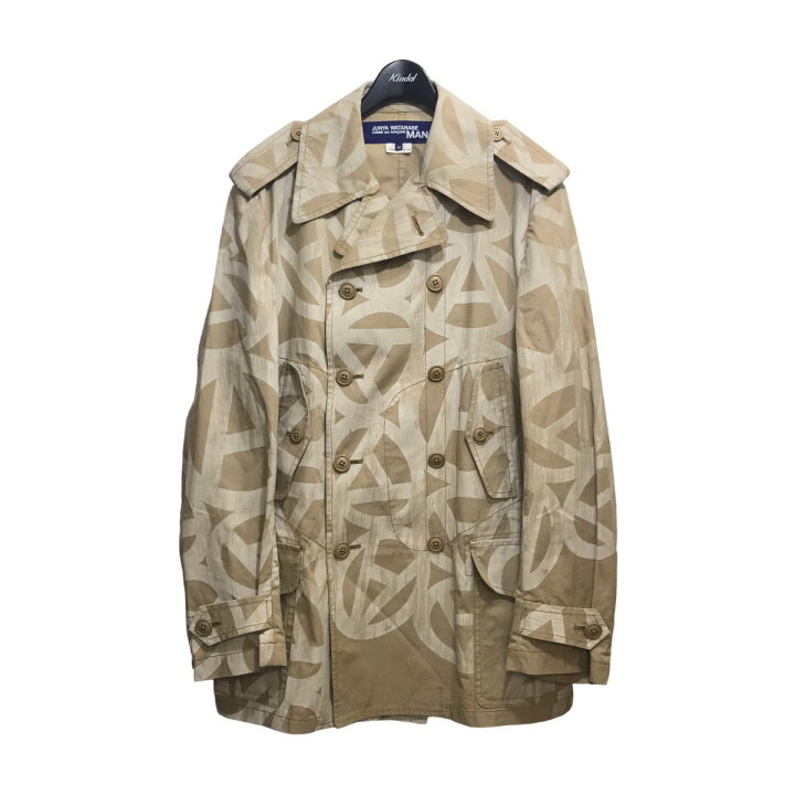 楽天市場】【中古】JUNYA WATANABE MAN 04SS 総柄コート YM-C002 