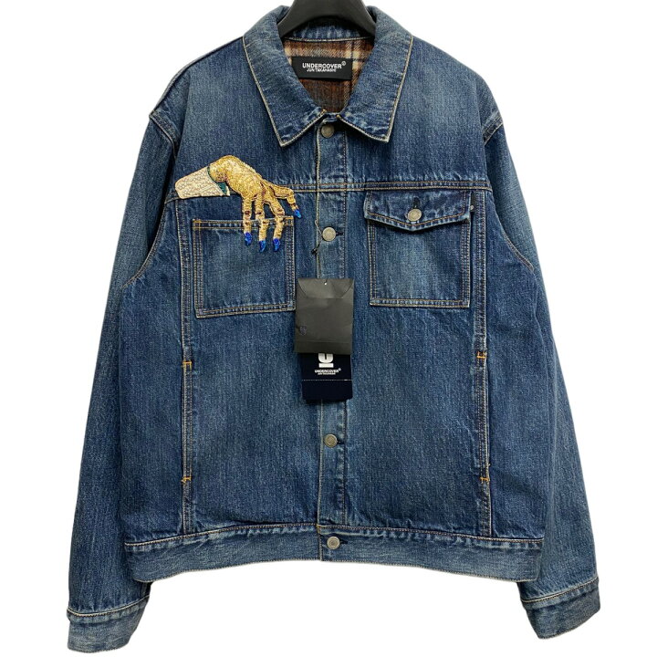 楽天市場】【中古】UNDER COVER 23AW HAND Denim Jacketハンドビーズ  