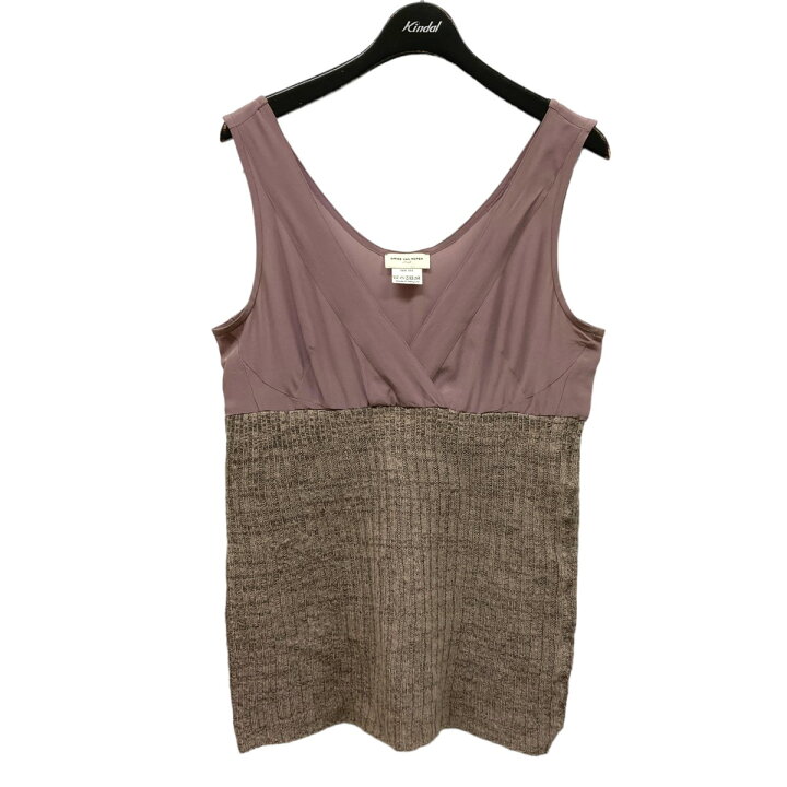 楽天市場】【中古】DRIES VAN NOTEN シルクニットコンビキャミソール 