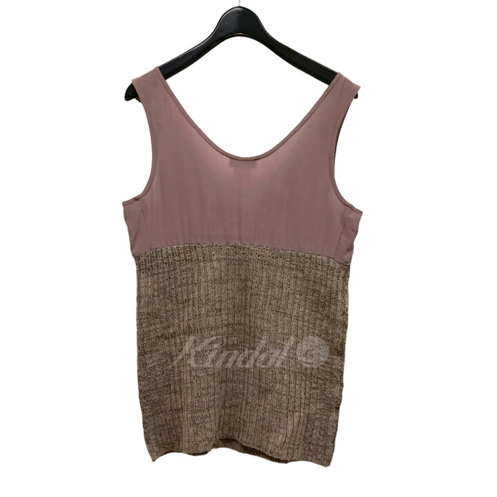 楽天市場】【中古】DRIES VAN NOTEN シルクニットコンビキャミソール 