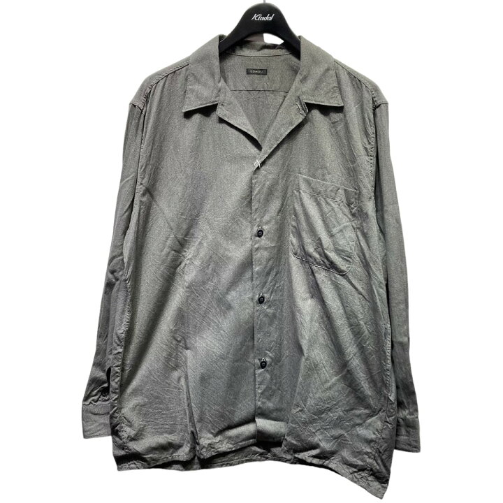 楽天市場】【中古】COMOLI 22SS ヨリ杢 オープンカラーシャツ V01 