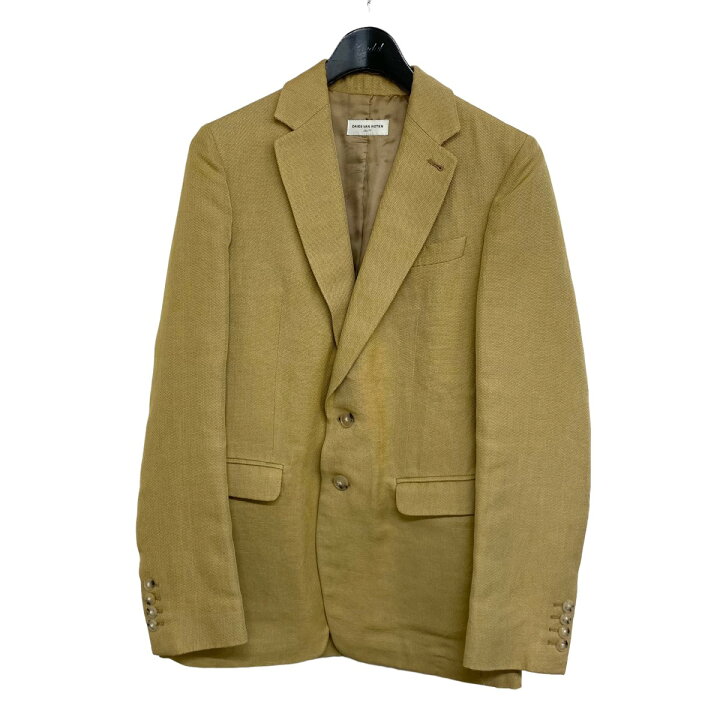 楽天市場】【中古】DRIES VAN NOTENリネン混テーラードジャケット 