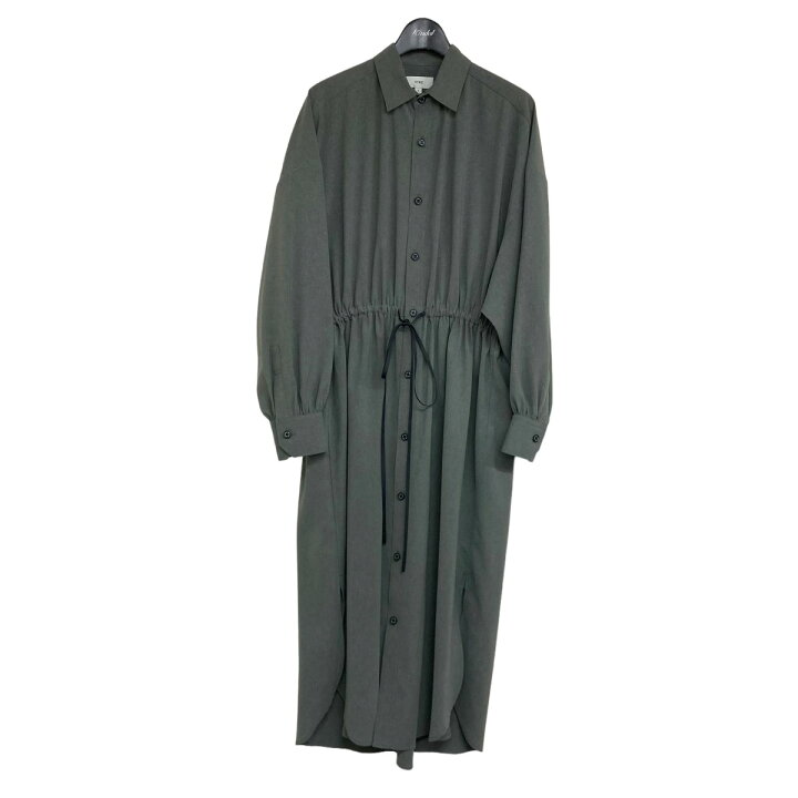 楽天市場】【中古】HYKE 「SHIRT DRESS」 シャツワンピース グレー  