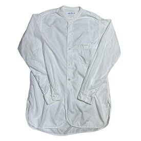 【中古】Sans limite　ブロード2本針スタンドカラーシャツ ホワイト サイズ：-2 【020324】（サンリミット）