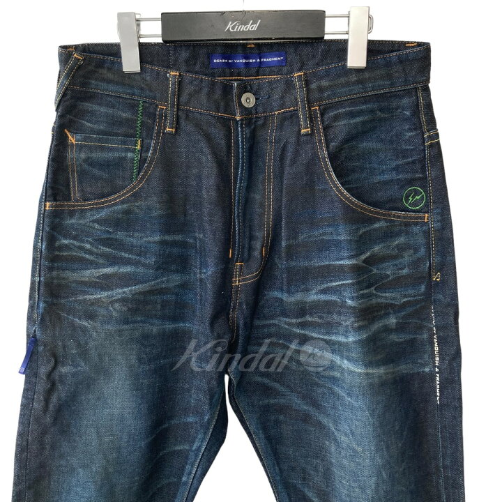 楽天市場】【中古】DENIM by VANQUISH FRAGMENTUSED加工 デニムパンツ 