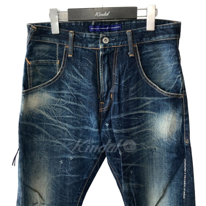 楽天市場】【中古】DENIM by VANQUISH FRAGMENT クロップドデニム 