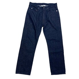 【中古】NAME．2022SS DENIM STRAIGHT PANTS デニムストレートパンツ インディゴ サイズ：1【価格見直し】