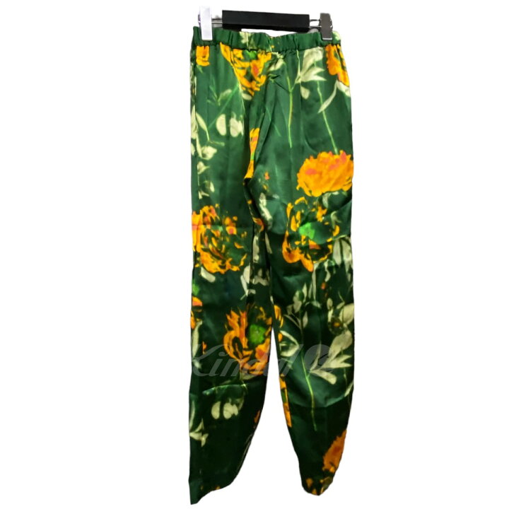 楽天市場】【中古】DRIES VAN NOTEN フラワー柄シルク混パンツ 