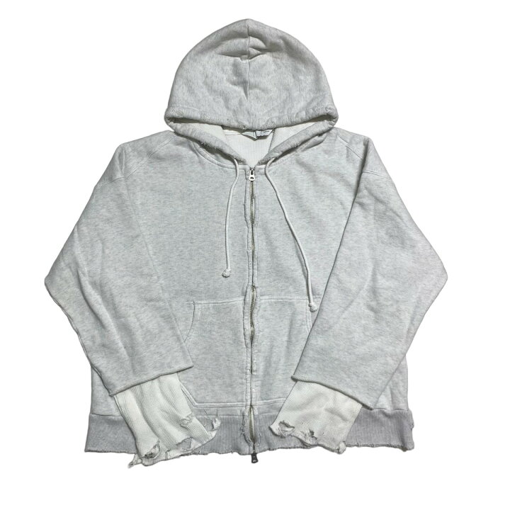 楽天市場】【中古】ANCELLM ZIP-UP HOODIE スウェット ダメージ加工  
