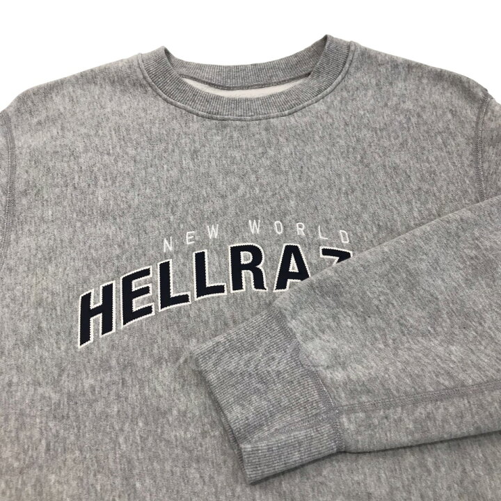 楽天市場】【中古】HELLRAZOR｢ARCH LOGO CREWNECK ｣アーチロゴクルー 