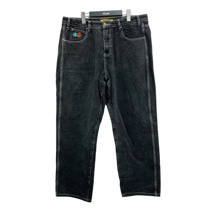 楽天市場】【中古】Butter goods デニムパンツ ブラック サイズ：34 