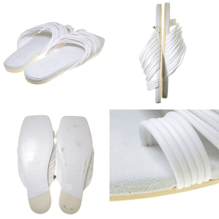楽天市場】【中古】MM6 Maison Margielaストラップデザインサンダル  