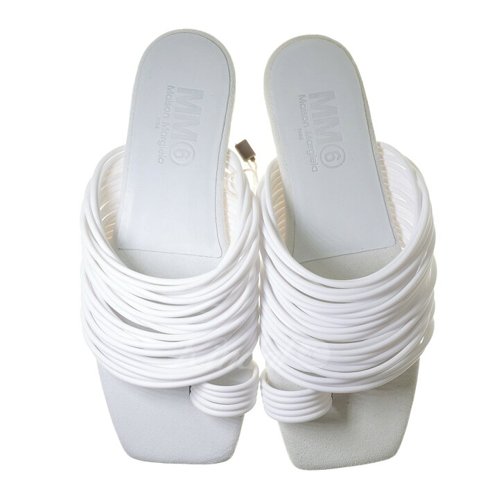 楽天市場】【中古】MM6 Maison Margielaストラップデザインサンダル  