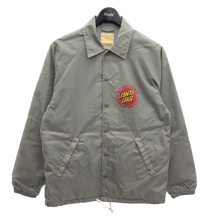 楽天市場】【中古】STANDARD CALIFORNIA コーチジャケット グレー 