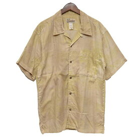 【中古】patagonia　pataloha　コットンアロハシャツ イエロー サイズ：M 【040324】（パタゴニア）