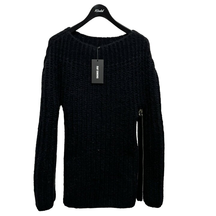 楽天市場】【中古】RAF SIMONS サイドジップケーブルニットセーター  