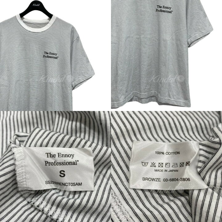 楽天市場】【中古】The Ennoy Professional 22SS ボーダーTシャツ S／S 
