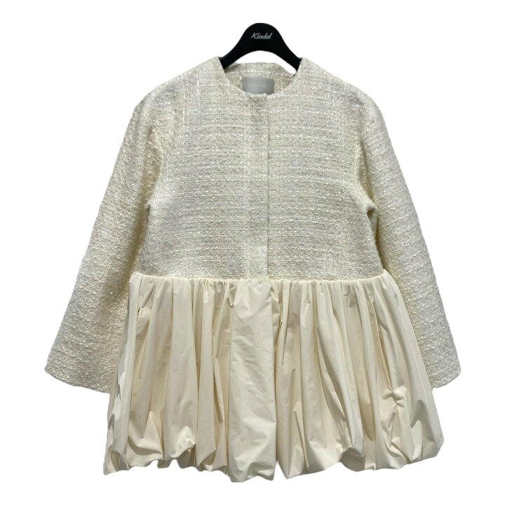 楽天市場】【中古】CELFORD タフタコンビツイードブルゾン ホワイト  