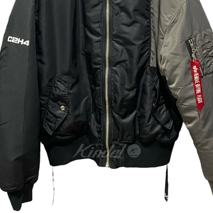 楽天市場】【中古】mastermind japan×ALPHA×C2H4 MA-1フライト 