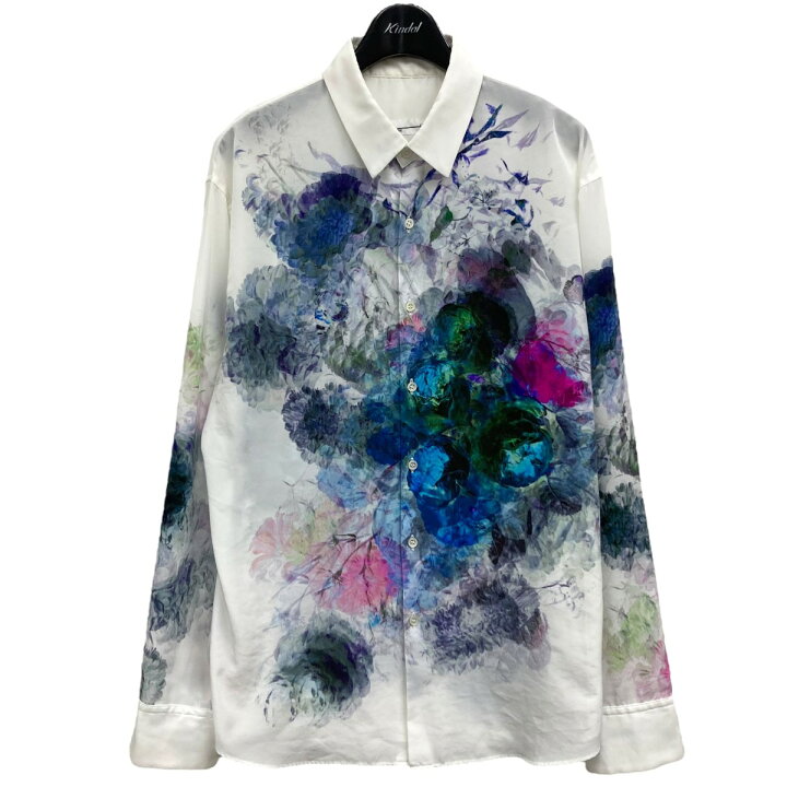楽天市場】【中古】LAD MUSICIAN 花柄シャツ ホワイト サイズ：44 
