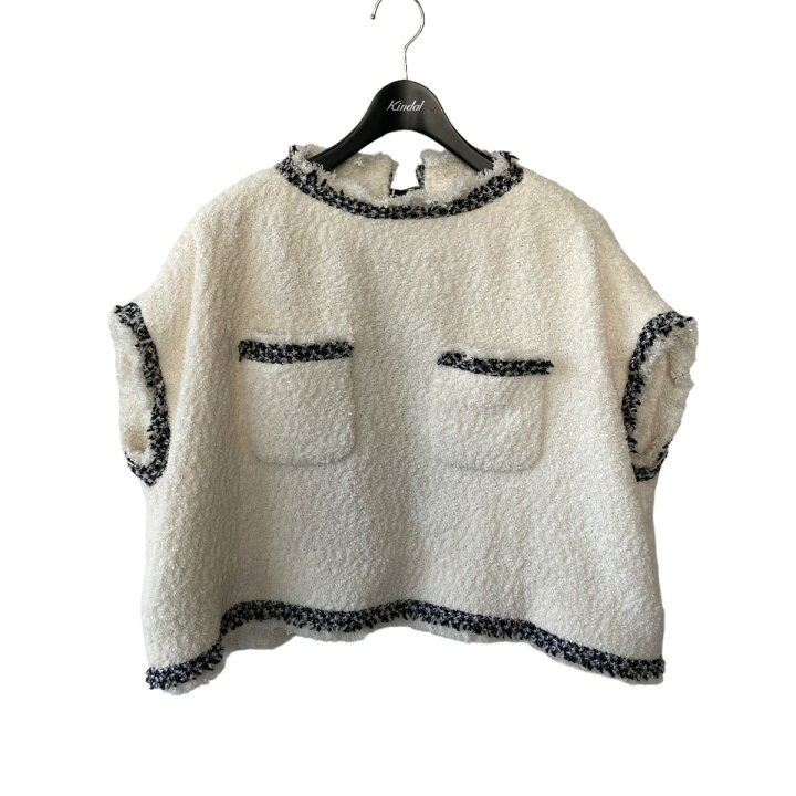 楽天市場】【中古】sacai 23SS ツイード プルオーバー トップス 23 