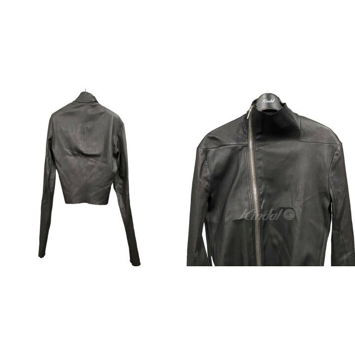 楽天市場】【中古】Rick Owensレザージャケット ブラック サイズ：46 