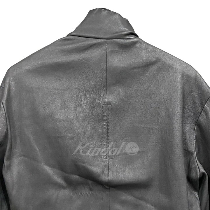 楽天市場】【中古】Rick Owensレザージャケット ブラック サイズ：46 
