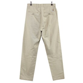 【中古】CarharttCALDER PANT - Wall (rinsed) カルダーパンツ チノパン ベージュ サイズ：28【価格見直し】