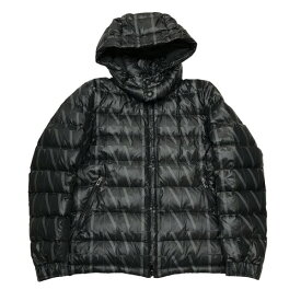 【中古】VALENTINO　ロゴプリント ダウンジャケット ブラック サイズ：46 【050324】（ヴァレンチノ）