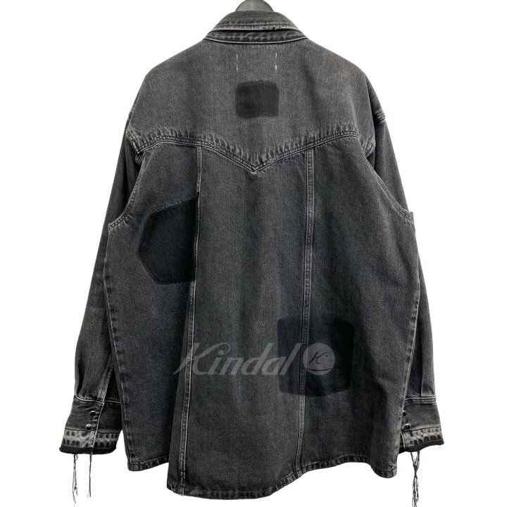 楽天市場】【中古】MIYAGIHIDETAKA 20AW Black denim shirt Jacket再 