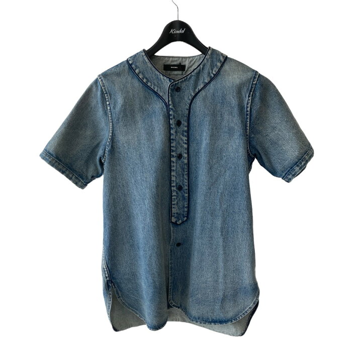 楽天市場】【中古】DIESEL ベースボールデニムシャツ インディゴ 