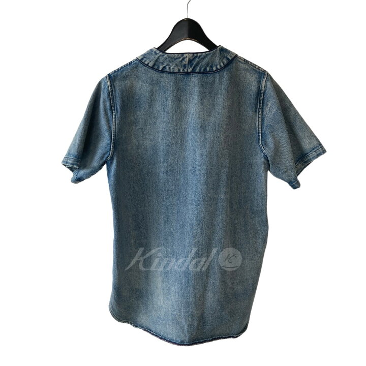 楽天市場】【中古】DIESEL ベースボールデニムシャツ インディゴ 