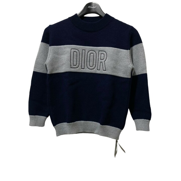 楽天市場】【中古】Christian Dior ロゴニット 1WBM24PULA ネイビー 