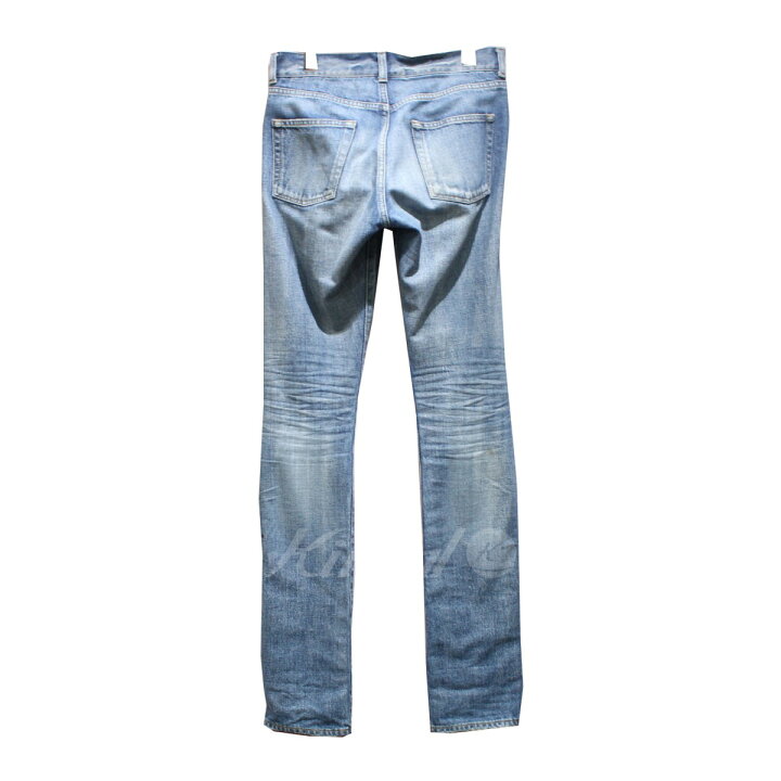 楽天市場】【中古】SAINT LAURENT PARIS18AW ペイント加工スリム 