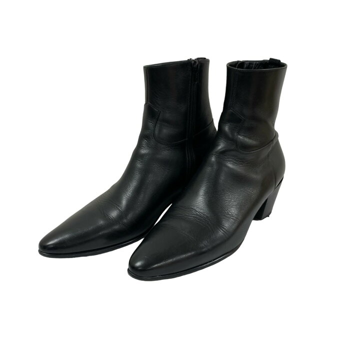 楽天市場】【中古】CELINEジャクノジップブーツ サイドジップ ブラック 