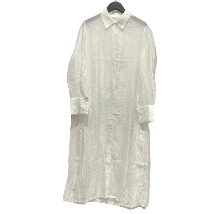 楽天市場】【中古】willfully シアーシャツワンピース ホワイト サイズ 